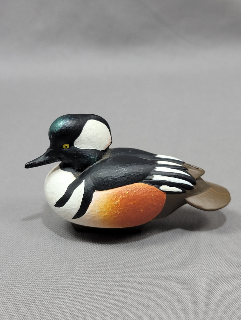 Ducks Unlimited Mini Hooded Merganser Duck Decoy Jett Brunet 2009 Replacement